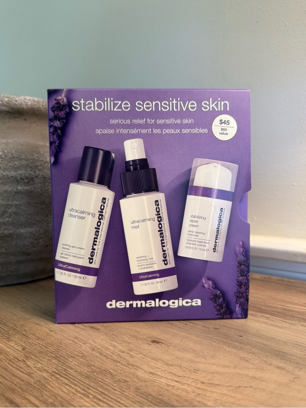 New Dermalogica sensitive skin set